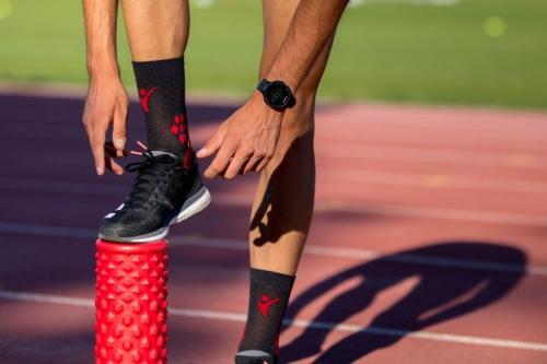 Компресивни чорапи за спорт - антрацит