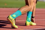 Компресивни чорапи за спорт - тюркоаз