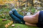 Чорапи HIKING SOCKS Тъмнозелен